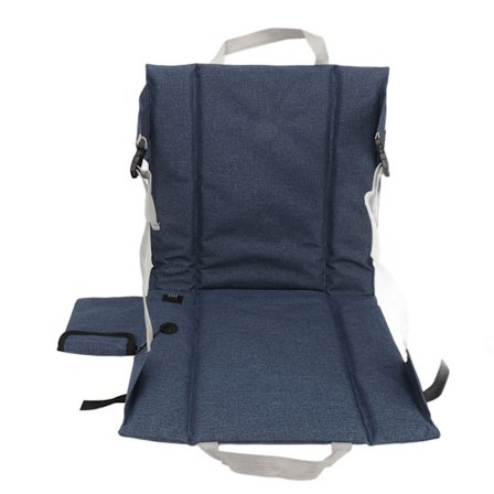 Hopfällbar uppvärmd sittdyna för utomhusbruk med 3 temperaturnivåer, jämn uppvärmning, justerbar uppvärmd sittdyna för stadion