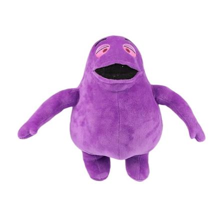 28cm The Grimace Shake Plysj Leke Tegneserie Spill Figur Dukke Myk Fylt Plysj Dyr Grimace Leke Flott Bursdag Julegave