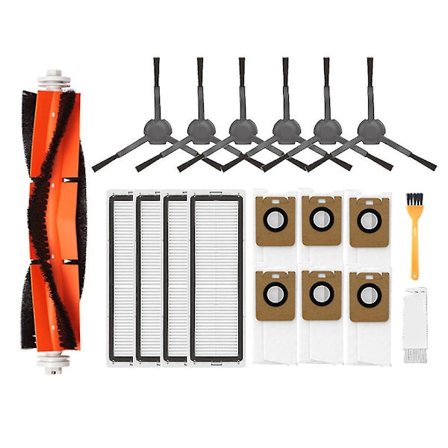 För Dreame Bot Z10 Pro/l10 Plus Xiaomi Støvpose Filter Hovedbørste Mopp