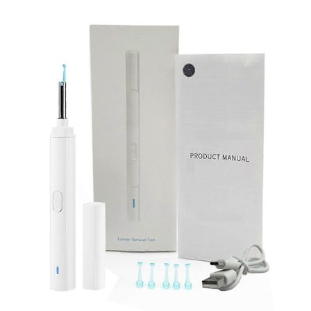 Wifi visuaalinen korvanpuhdistin 4,5 mm