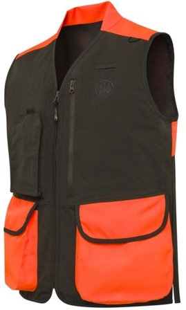 Beretta M's Thorn Resistant Vest Brown Bark & Orange