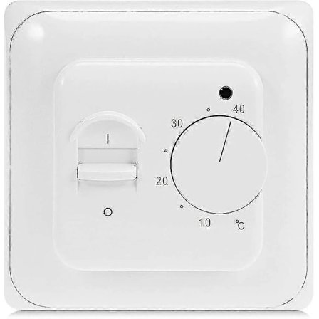 Manuel Elektrisk Gulvvarme Termostat Med Ac 220v 16a Sonde, Mekanisk Gulvvarme Termostatstyring