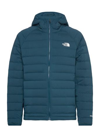 M Belleview Stretch Down Hoodie Sport Men Sport Clothing Sport Outerwear Sport Jackets Sport Outdoor Jackets Blue The North Face