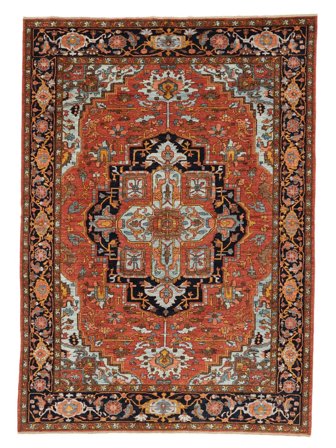 Classic Afghan Fine Rug Hand Knotted 303X425 Brown/Dark Red Afghanistan