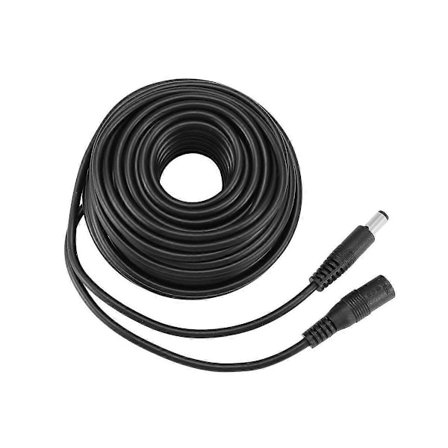 DC Strømkabel Skjøteledning Kontakt Skjøteledning Jack Adapter Kabel DC5521 Kontakt Hann til Hunn 10M