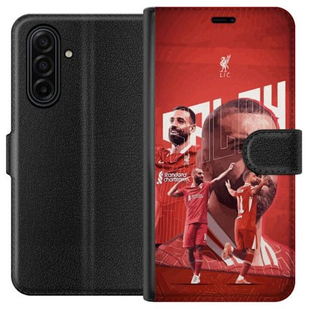 Kompatibelt Lommeboketui til Samsung Galaxy A17 5G Mohamed Salah Liverpool Egypt Premier League-ikon rask målmaskin og teknisk kant som fortsetter å