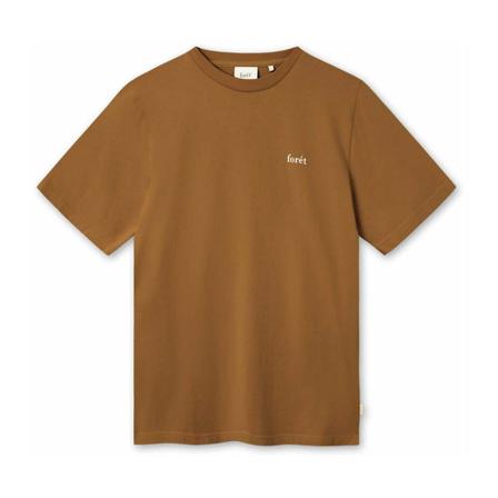Forét, AIR T-Shirt Bruin, Heren, Maat:M