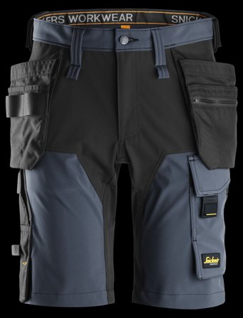 Snickers Workwear 6175 Fullstretchshorts marin/svart 54, Kläder