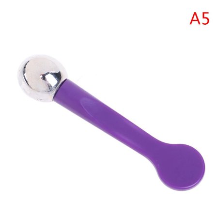 Øyekrem massasje stick roller rustfritt stål skje massasje applikator tryllestav anti rynke ansiktspleie løfte skjønnhetsverktøy