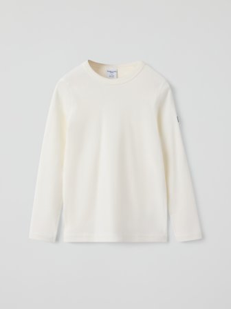 Polarn O. Pyret Långärmad t-shirt - 110 - barnkläder - white