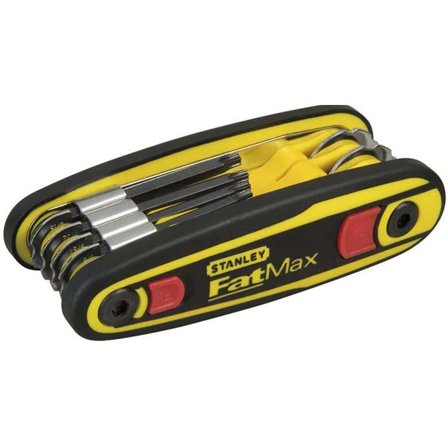STANLEY 0-97-553 FatMax Torxnyckelsats 8 delar, T9-T40, Skruva