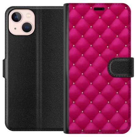 Yhteensopiva Lompakkokotelo Apple Apple iPhone 13 mini Luksus Vaaleanpunainen