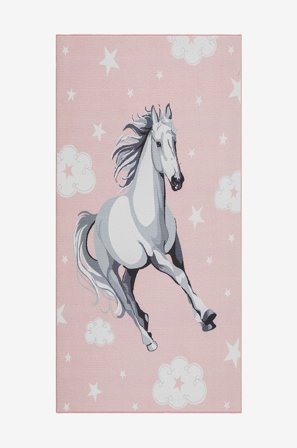 KM Home - Barneteppe Play - Rosa - Barnetepper - 80X150 - Fra Homeroom