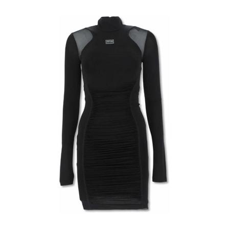 Versace Jeans Couture Dress , Zwart , Dames , Maat: M
