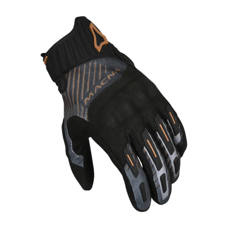 Rękawice Motocyklowe Macna Octar 2.0 Damskie Czarny/Miedziany L