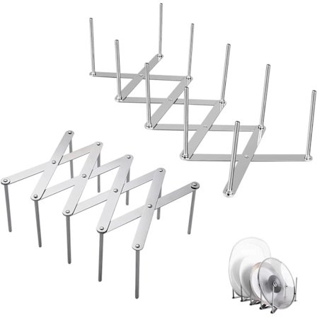 2 st rostfria lockhållare, 13*7,7 cm