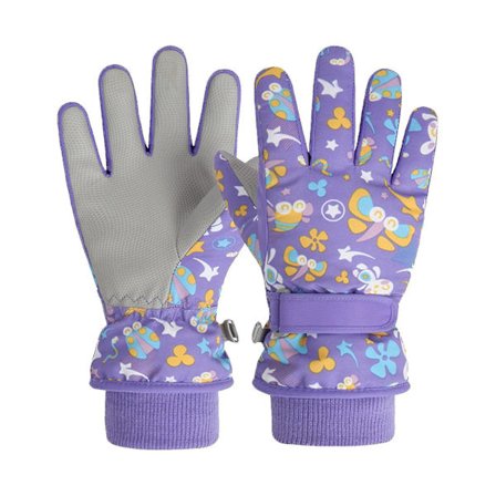 Vanntette, sprutsikre, varme og myke skihansker for barn, gutt og jente