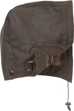 Barbour Classic Sylkoil Hood Dark Olive