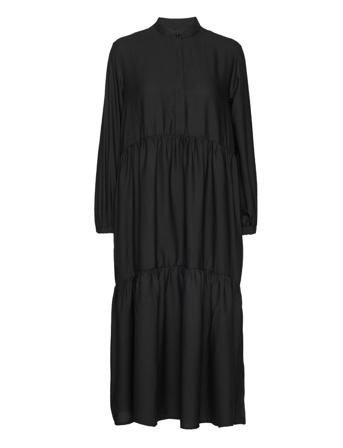 Lonna Dress Polvipituinen Mekko Musta Makia