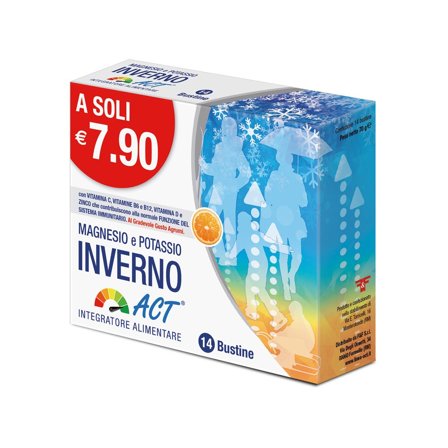 Magnesio E Potassio Inverno Act 14 Bustine