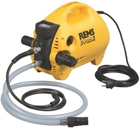 REMS E-Push Provtryckningspump elektrisk, 60 bar/870 psi, VVS & rör