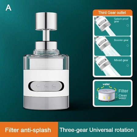 Køkken Vandhane Dyse Brusefilter A A