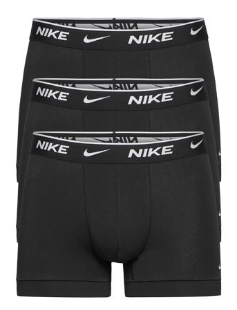 NIKE Underwear Trunk 3Pk - Black - XS