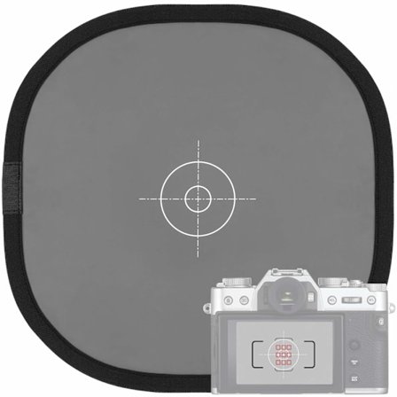 12x12 tommer (30x30 cm) grått kort hvitt balanse kort for fotografering