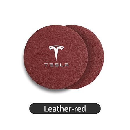 Bil Vand Kop Flaskeholder Anti-skrid Pude Til Tesla Model 3 Y S X 2021 Roadster Cybertruck Juguete| |