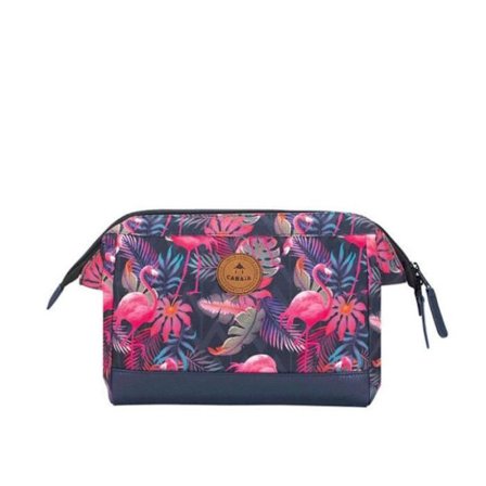 Toalettväska - Resekit Cabaïa - Kompakt - Mjuk - Med dragkedja - San Mauro