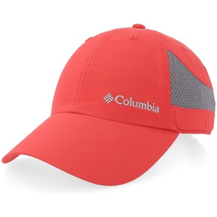 Columbia - Rouge unconstructed Casquette - Tech Shade Ii Hat Poppy Red Dad Cap @ Hatstore