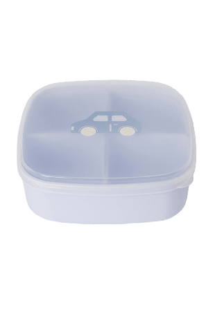 Koja Snackslåda SALLY 4 fack Mata & äta Blå ONESIZE