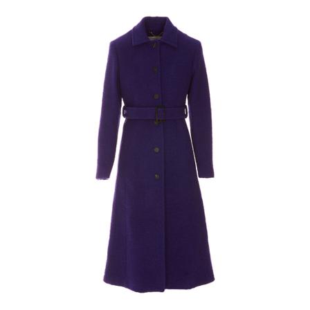 Golden Goose, Belted Coat Paars, Dames, Maat:S
