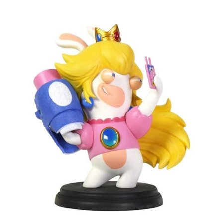 Figurine Mario + Lapins Crétins Kingdom Battle - Peach 15cm