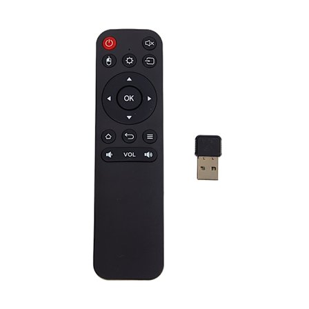 Universal 2.4G trådløs USB-mottaker TV-boks fjernkontroll for