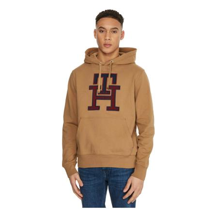 Tommy Hilfiger, Hoodies Bruin, Heren, Maat:L