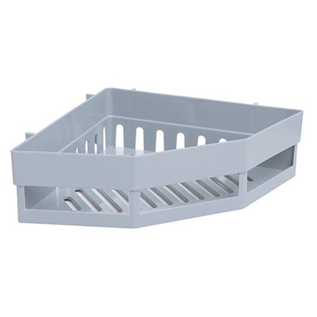 Hjørne badeværelseshylde Hylder Væg Hylde Opbevaring Køkken Opbevaring Hylde Organizer Holder Badeværelse Hylde Hylder Tilfældig Farve