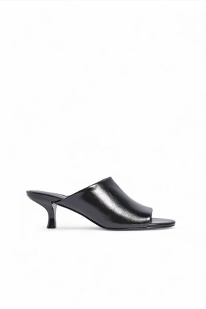 NA-KD Mules à lanières larges - Chaussures à talons hauts - Noir - EU 40