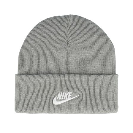 Nike - Harmaa cuff Beanie - Kids Nk Peak Beanie Tc Futura Dark Grey Heather/White Cuff @ Hatstore