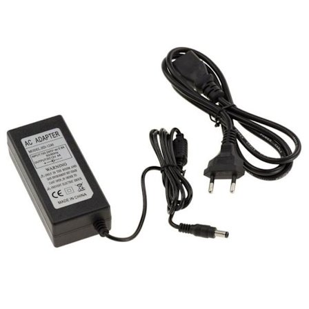 KALEA-INFORMATIQUE Extern strömförsörjning - 220V till 12V 4A - Kontakt 2.5x5.5
