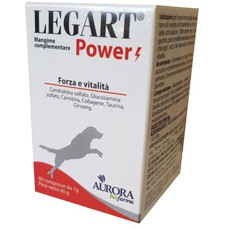 Legart Power Mangime Complementare Forza/Vitalità Cani 60