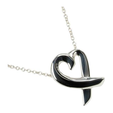 Tiffany & Co. Pre-owned, Necklaces Grijs, Dames, Maat:ONE Size