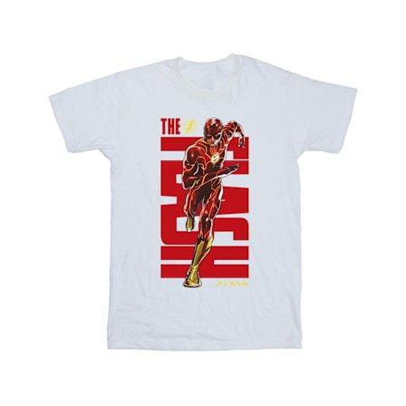 DC Comics Boys The Flash Dash T-shirt 12-13 år Vit