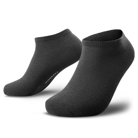FlexFeel | Graphit Knöchel-Socken für Männer - Kurzsocken