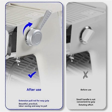 Kaffedamp Spak Erstatning Demonteringsfri Damp Spak for BAE02/025 Espressomaskin Damp Sv