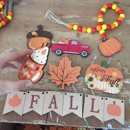 12 Stk Sæt Bakke Dekoration Etagede Bakke Håndværk Festindretning