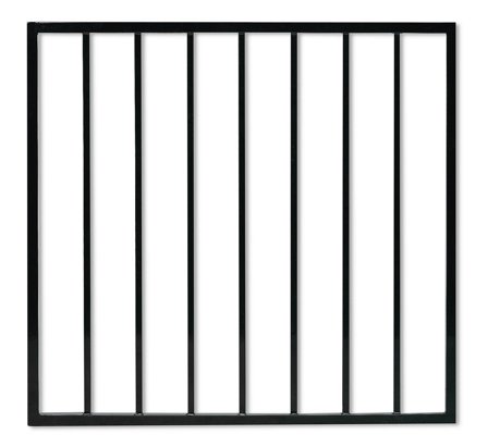 Jabo Torö 34000 Grind 950x900x25 mm, svart, stål, Utemiljö