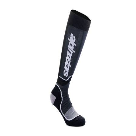 Alpinestars Plus Socks MX Socks Black/White L