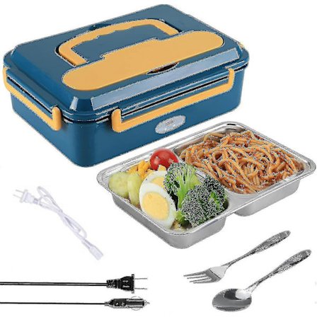 Elektrisk matboks for bil Tre-i-ett bærbar matvarmer Isolert matpose