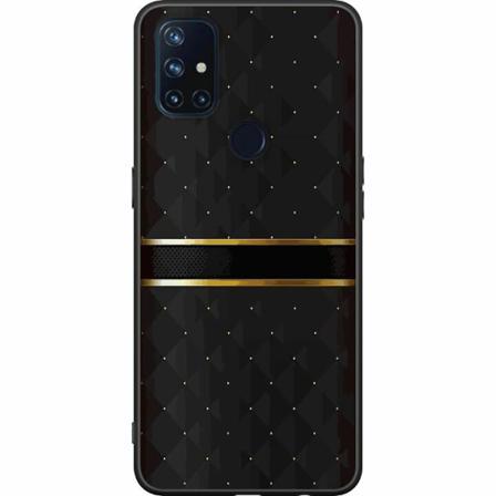 Oneplus Nord N10 5g Svart Skal Golden Stripes